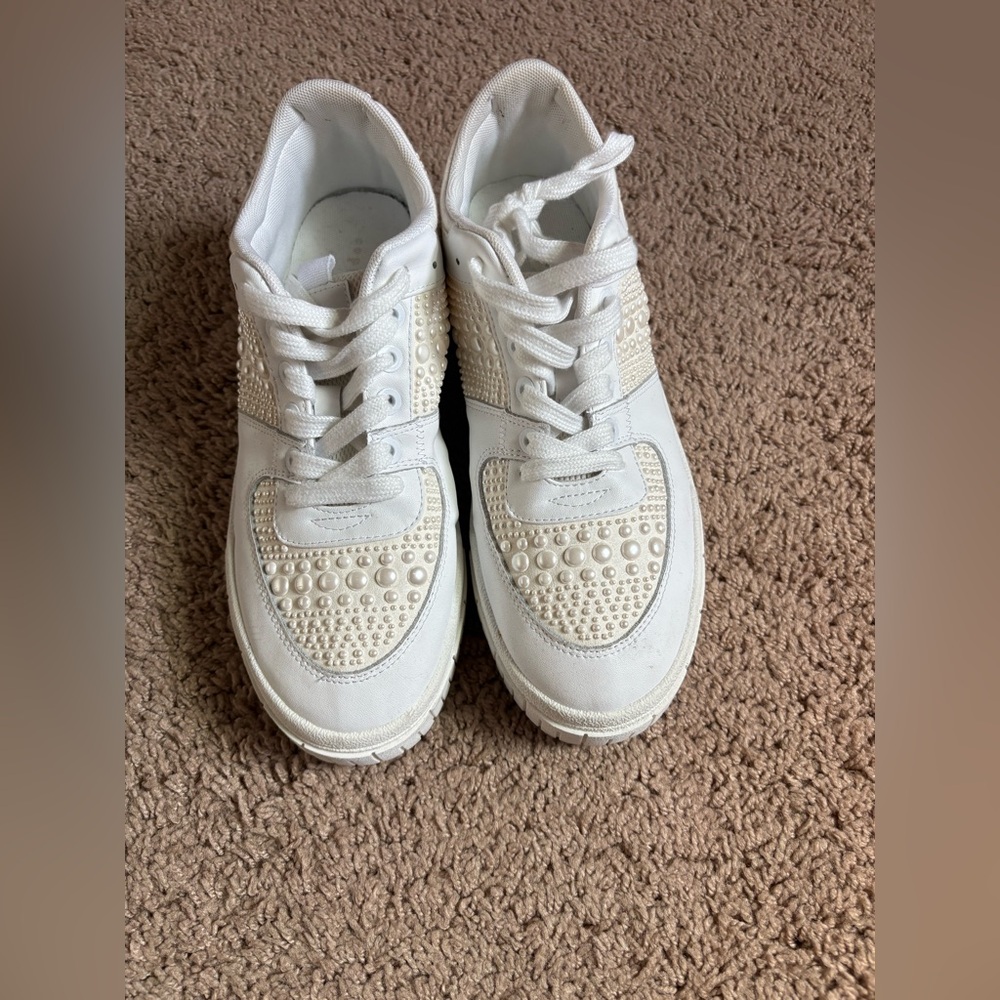 White Pearl Sneakers